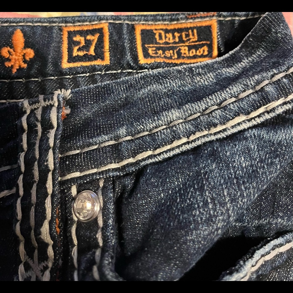 Barely worn Rock Revival jeans, Darcy, Easy Boot, size 27 (waist). - Picture 3 of 10